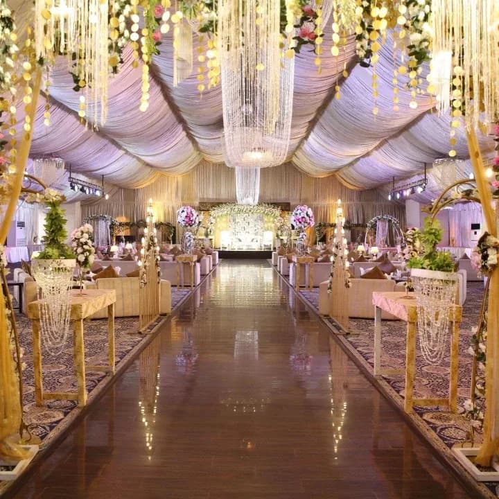 A Gourmet wedding set-up in Lahore